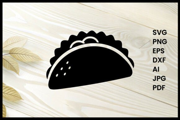 Mexican Street Food Silhouette