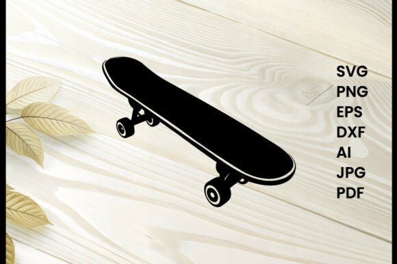 Skateboard Illustration Silhouette