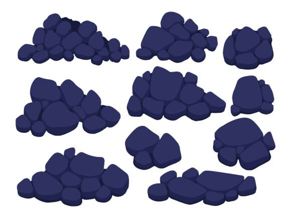 Stone Pile Illustration Review