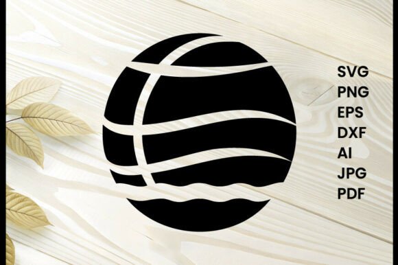 Water Polo Ball Illustration Silhouette