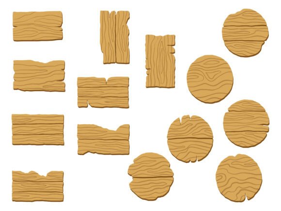 Wooden Sign Frame Background